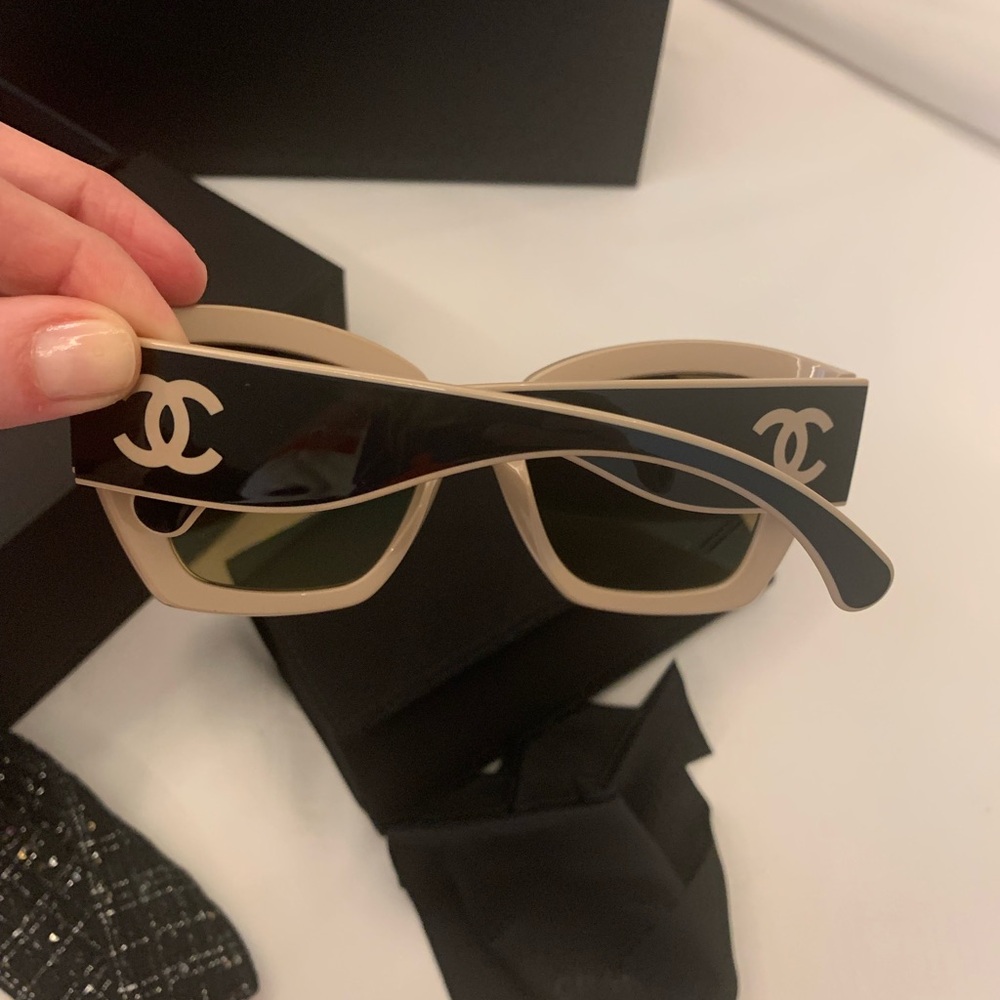 Authentic brand new Limited edition Chanel sunglasses. Must have this season!
